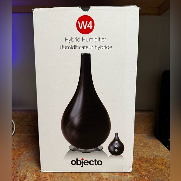 NEW Objecto W4 Hybrid Humidifier Dark Grain - Picture 2 of 14